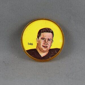 CFL Picture Disc (1963) - Tom HInton BC Lions -146 of 150